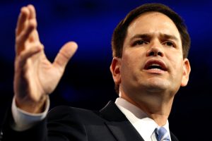 Senator Marco Rubio - a solar opponent - argues 