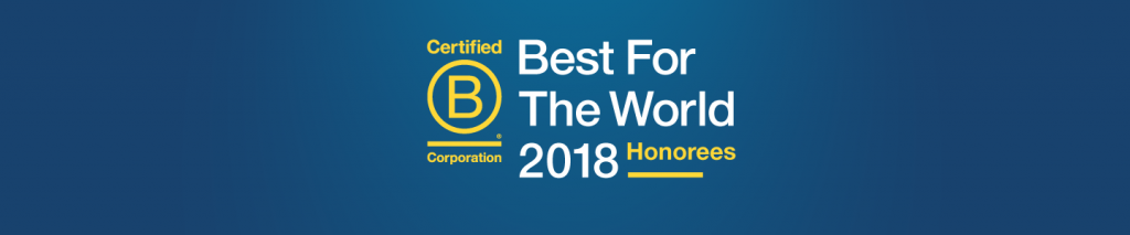 Best for the World 2018 Honorees header