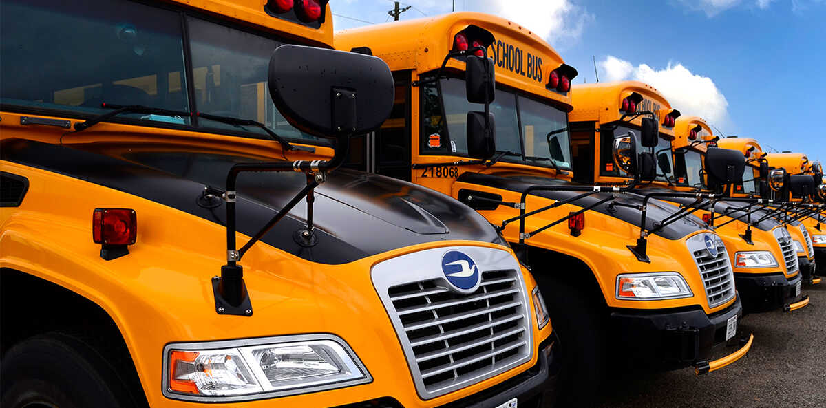 Electric school buses